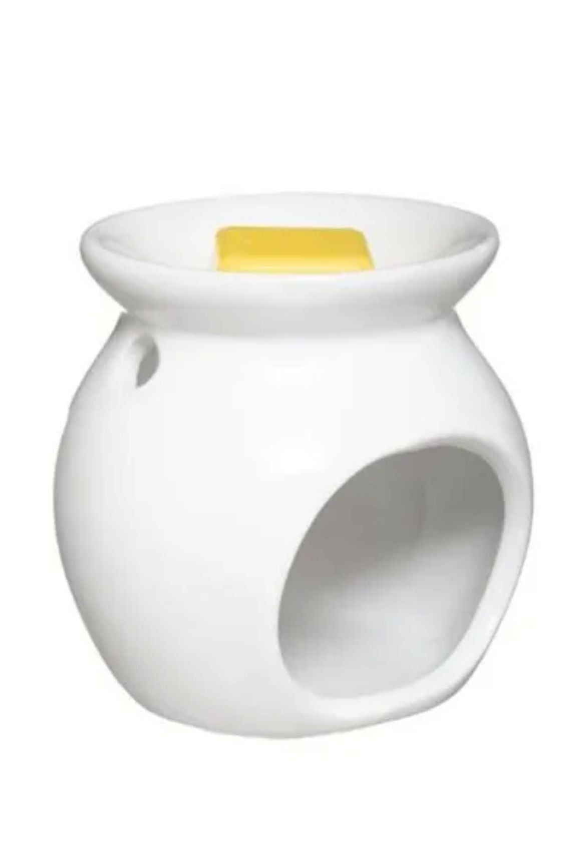 Brûle-parfums en céramique- fleur de sérénité